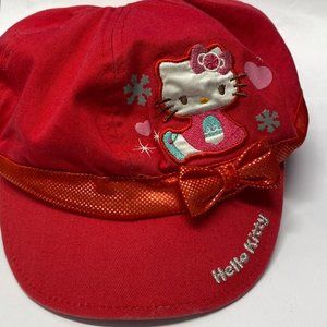 hello kitty red womens hat one size talla unica pre owned